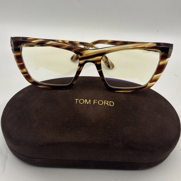Tom Ford Accessories - Tom Ford Tortoise Shell Cat-Eye Glasses